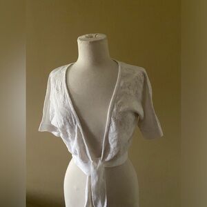 Tristan White Boléro - size M